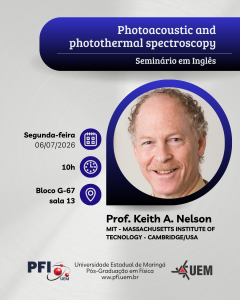 Seminário Keith A Nelson